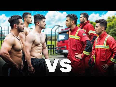 بدنسازان در مقابل آتش نشان ها (با ۵ میلیون جایزه)