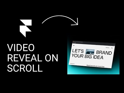 How to Animate a Video on Scroll | Framer Full Tutorial