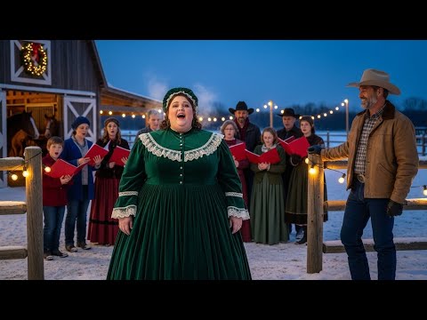 SHE Has No Place in the Carol, the Sheriff Said—The Cowboy Answered, Then Let Her Sing Alone.