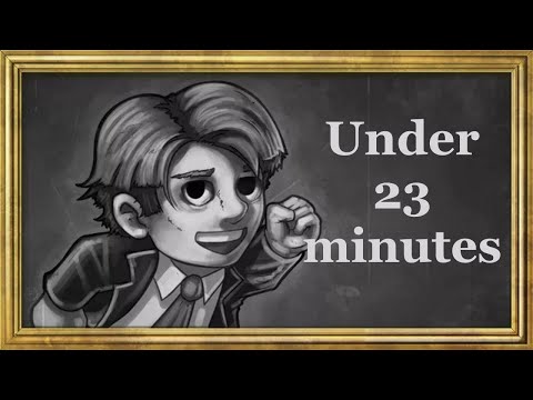 Braid (former) World Record Speedrun with Commentary