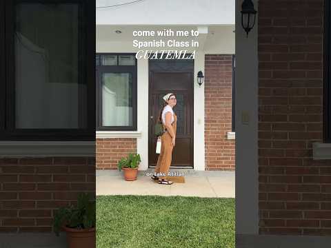 Spanish Lessons in San Pedro La Laguna, Lake Atitlan, Guatemala #spanishschool #guatemala