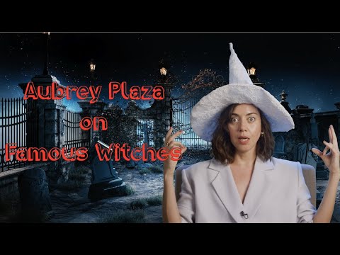 Aubrey Plaza Shares Her Favorite Pop Culture Witches