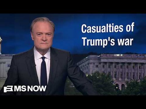 Lawrence: Trump’s son will not fight in his ‘illegal and unconstitutional war’ in Iran