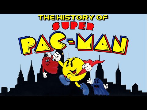 The History of Super Pac Man - スーパーパックマン - Arcade console documentary