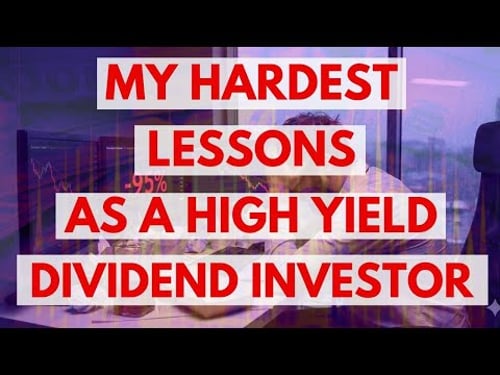 These Were My Hardest Lessons as a High Yield Investor