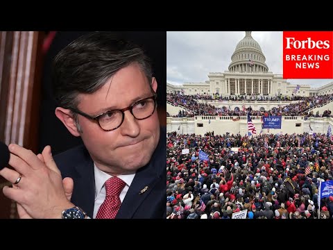 Mike Johnson Asked: 'Does The Rule Of Law Have To Apply To People Who Stormed The Capitol?'