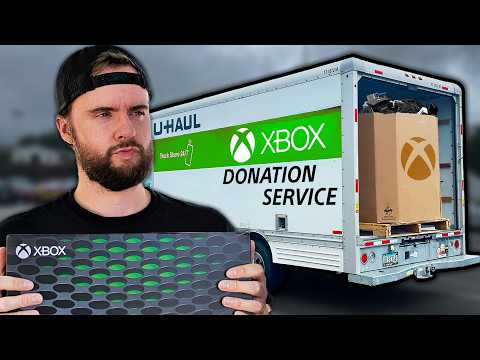 WHO is donating 300+ consoles to Goodwill...? 🤨