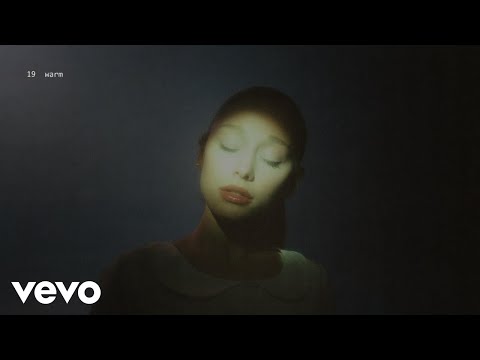 Ariana Grande - warm (lyric visualizer)