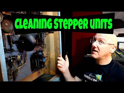 Pinball Repair #8 - Cleaning Stepper Units