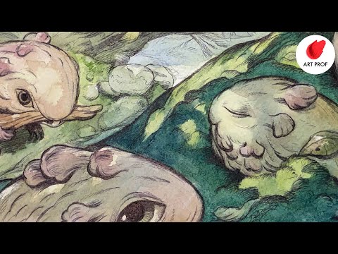 Cute Illustration Tutorial: Creature Design Drawing Demo for Beginners