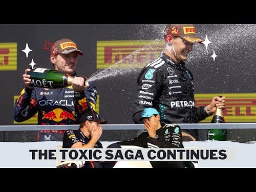 Max Verstappen and George Russell's f1 divorce arc but it's getting worse