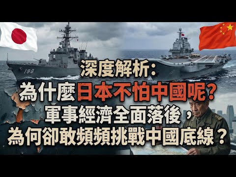 深度解析:為什麼日本不怕中國呢?軍事經濟全面落後,為何卻敢頻頻挑戰中國底線? #笑看天下事 #日本 #中國 #國際關係 #東亞局勢