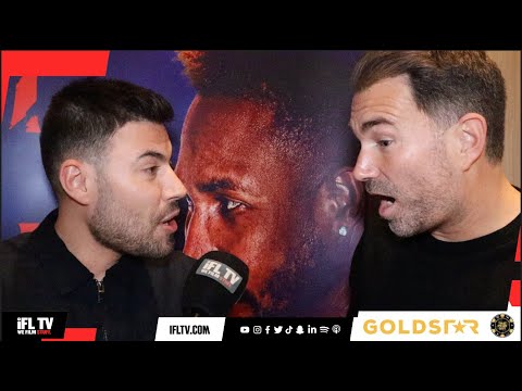 'THIS INTERVIEW WON'T ***** GO OUT...' - EDDIE HEARN & BEN SHALOM GET INTO AWKWARD & BITTER ARGUMENT