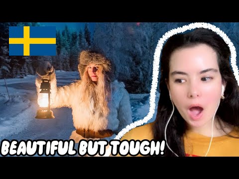 American Girl Reacts to Living with the Dark Winters in Sweden