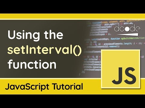 Using the setInterval() function in JavaScript