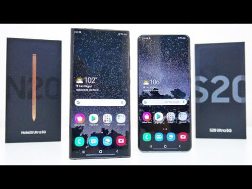 Samsung Note20 Ultra vs S20 Ultra Comparison! Which Is The Ultimate Phone?