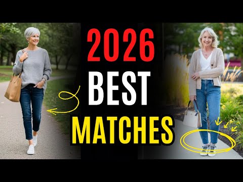 Woman After 60: Top 5 Sneaker and Jean Trends for 2026 That Go With Almost Everything