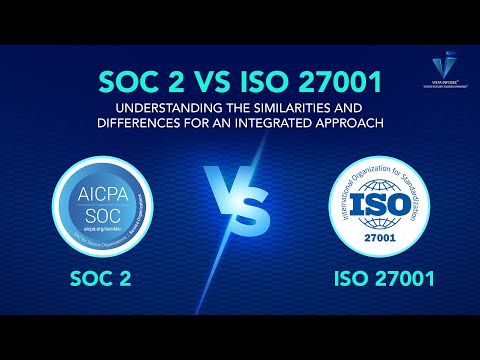 SOC 2 Vs ISO 27001 Understanding the Similarities and Differences for an Integrated Approach