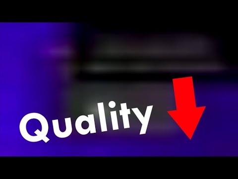 WORST POSSIBLE quality on YouTube?