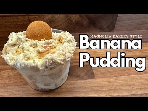 How To Make Banana Pudding | Perfect BBQ Dessert