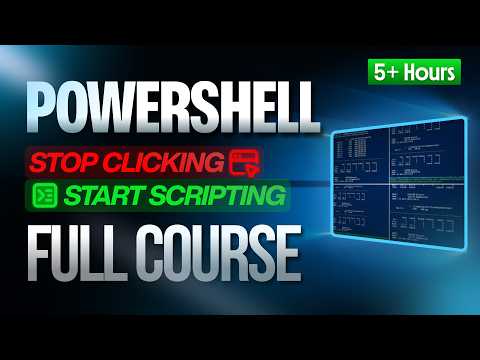 PowerShell Full Course - Learn Scripting and Commands for Beginners