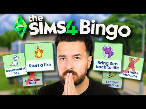 I tried The Sims Bingo Challenge!