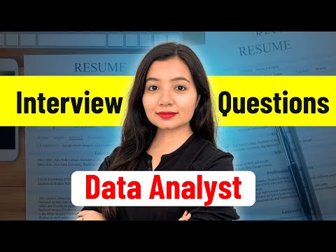Top 20 Most Common Data Analyst Interview Questions and Answers