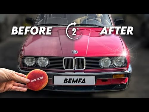 Making This 1987 BMW E30 Look NEW in Just 2 Hours! | DIY
