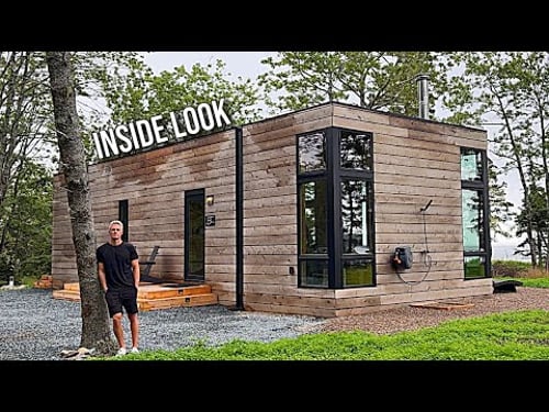 He Built the First PREFAB Lodge
