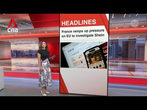 France ramps up pressure on EU to investigate, sanction Shein | East Asia Tonight (Nov 6)