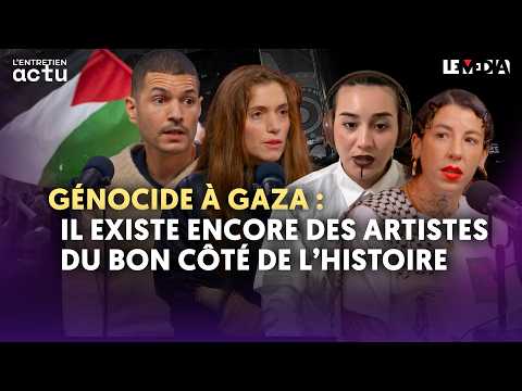 GAZA : IL EXISTE DES ARTISTES DU BON CÔTÉ DE L'HISTOIRE (AVEC HABIBITCH, NAYRA, MALIK ET MAUD WYLER)