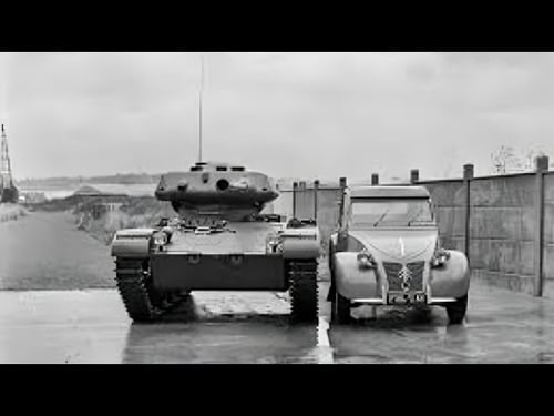 French Tank ELC With 4 Cannons For Returning Colonies