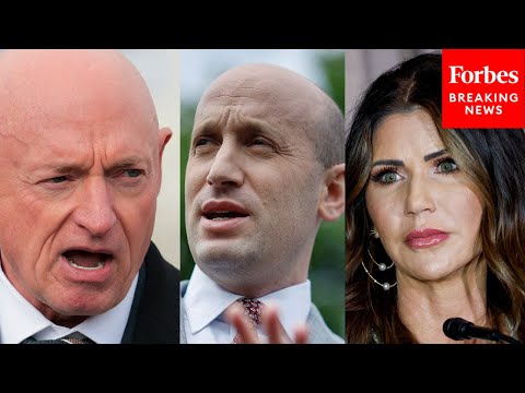 Mark Kelly Calls For Stephen Miller And DHS Sec. Noem To Be Fired In Wake Of Minneapolis Killings