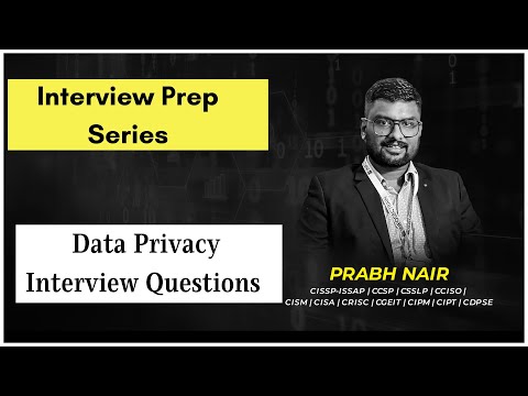 Unlock the Secrets of Data Privacy Interviews - You Won't Believe What They Ask!
