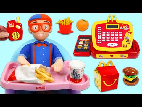 Blippi Goes On Lunch Break To McDonald's!