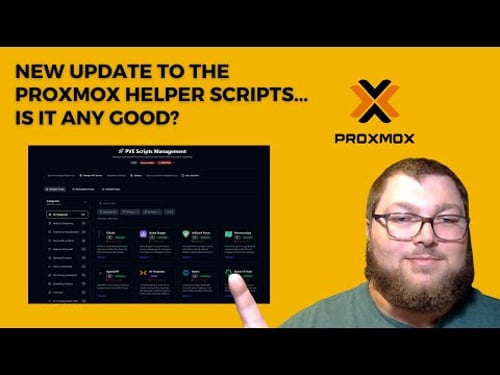 New Update To The Proxmox Helper Scripts, Are They Any Good?