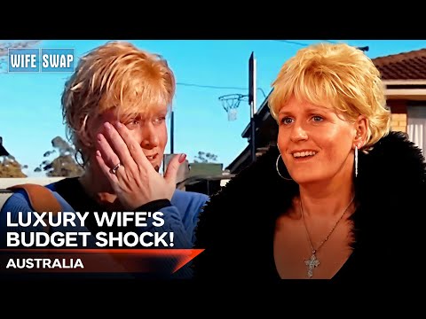 Millionaire Mom Faces $120 Food Budget! | S1 E1 | Wife Swap Australia