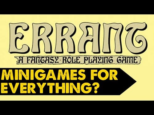 Errant RPG: Rules Light, Procedure Heavy