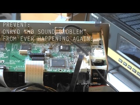 How To: Prevent Onkyo "No Sound Problem"