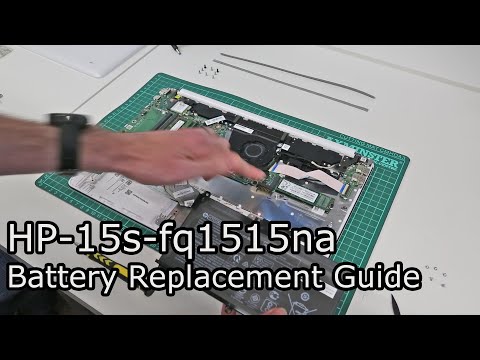 HP 15s-fq1515na Battery Replacement Guide