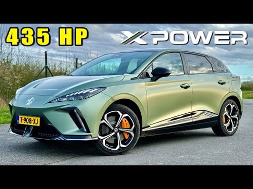 MG4 XPower goes 0-100 in 3.xx!! // REVIEW on Autobahn