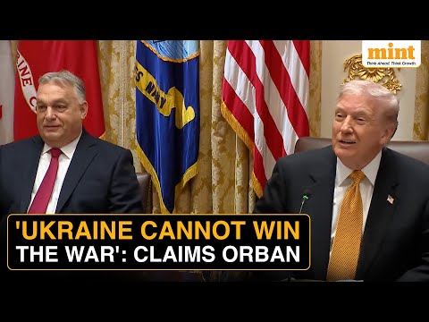 Trump Chuckles As Hungary PM Orban Says Ukraine Needs A 'Miracle' To Win Russia War | WATCH
