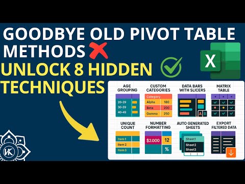 Stop Using PivotTables the Old Way – Try These Advanced Tricks!