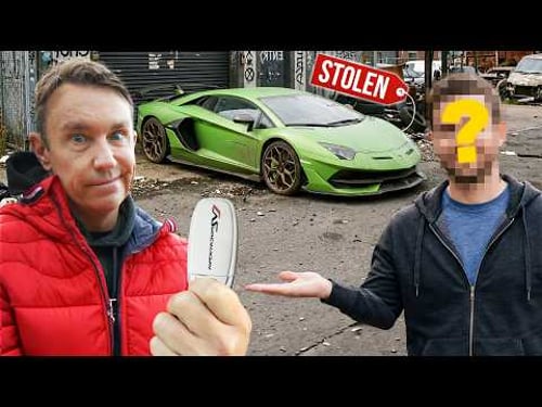 HUNTING DOWN THE OWNER OF A STOLEN CAR AND GIVING IT BACK TO THEM