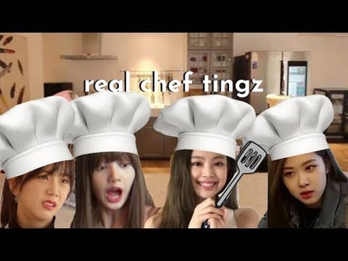 blackpink being chefs