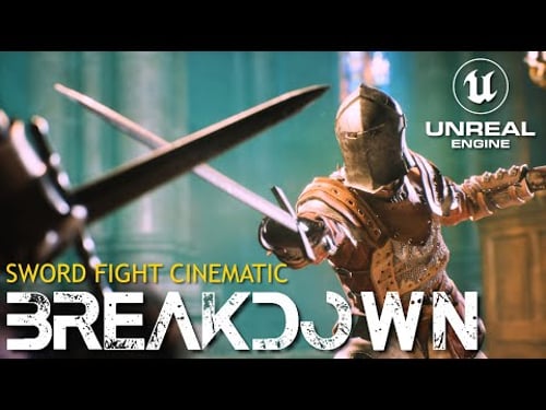 Motion Capture Sword Fighting Cinematic in Unreal Engine 5 - Move.AI and Metahumans