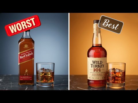 15 Famous Whiskey Brands Ranked Worst to Best