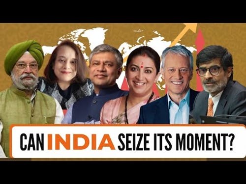 The India Story: Momentum of a Billion Aspirations | Davos 2024 | Smriti Irani |
