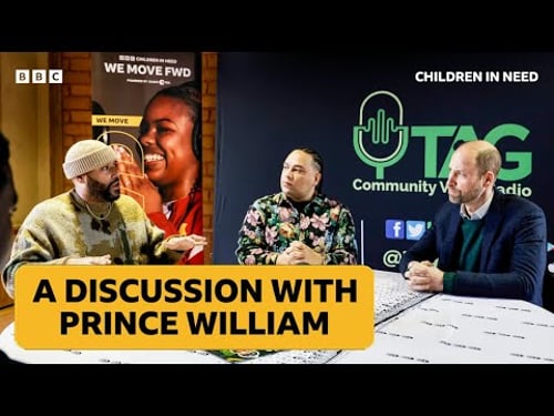 The Prince of Wales sits down with young changemakers