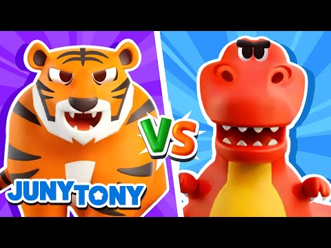 King of the Animals | Animal Songs Compilation | Kids Songs | Cartoon | JunyTony